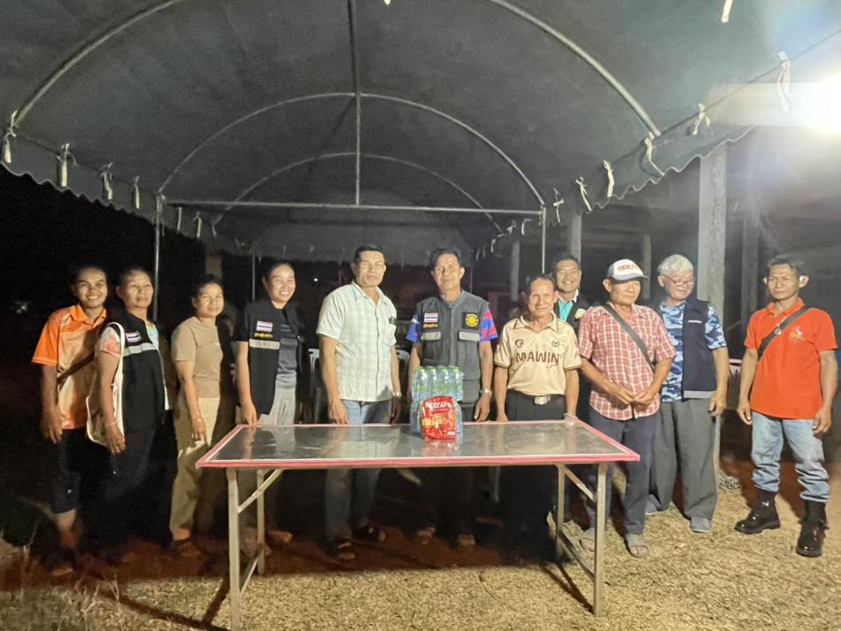 นายคาร สุยะรัตน์ นายกองค์การบริหารส่วนตำบลโนนงาม พร้อมคณะผู้บริหาร ลงพื้นที่เยี่ยมจุดตรวจชุมชนในช่วงเทศกาลสงกรานต์ และมอบสิ่งของเพื่อเป็นขวัญกำลังใจให้กับผู้นำชุมชนในการปฏิบัติหน้าที่