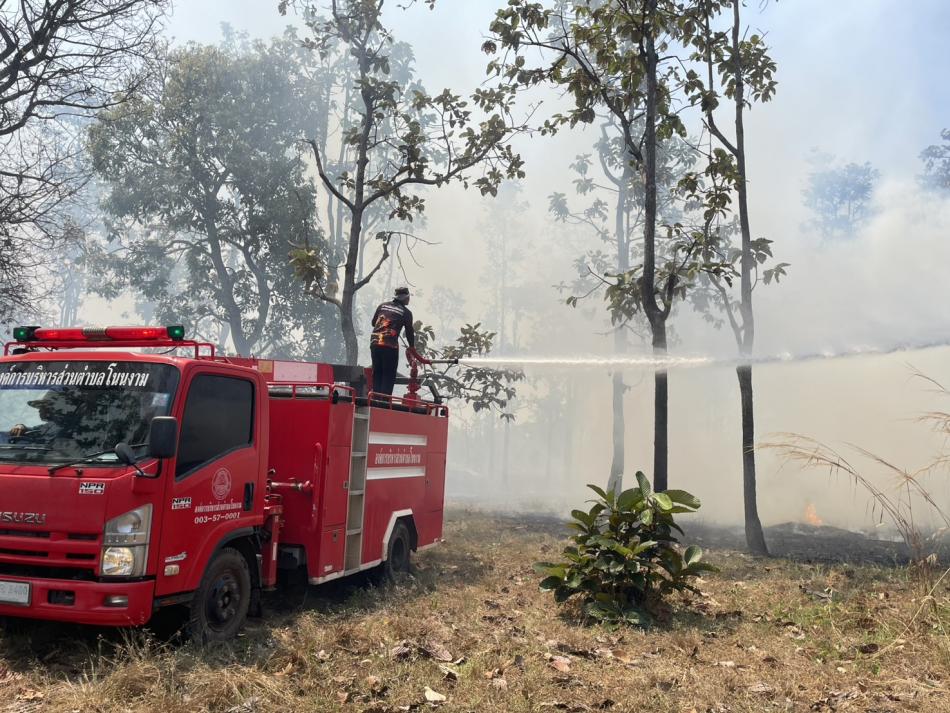 นพฤหัสบดีที่ ๙ เมษายน ๒๕๖๙ เวลา ๑๐.๓๐ น. องค์การบริหารส่วนตำบลโนนงาม นำโดย นายคาร สุยะรัตน์ นายกองค์การบริหารส่วนตำบลโนนงาม พร้อมคณะผู้บริหาร และงานป้องกันบรรเทาสาธารณภัยองค์การบริหารส่วนตำบลโนนงาม ออกให้บริการประชาชนในการช่วยดับไฟไหม้ทุ่งนาบริเวณทิศใต้บ้านม่วงโป้ หมู่ที่ ๑,๒ ตำบลโนนงาม 